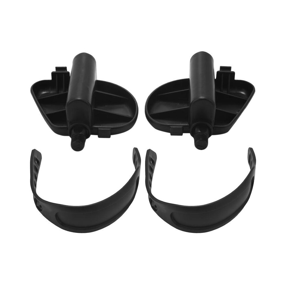 1Pair Exercise Bike Pedal Widened Bicycle Pedal with Pedal Exercise Bike Stationary Home Tw