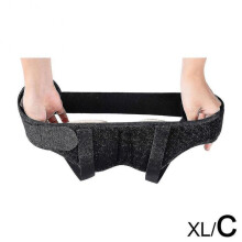 (XL) Inguinal Hernia Support Belt Pain Relief Double Groin Hernia Truss Brace Adult Tw
