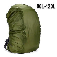 (90 100 120lL Army) 35l 100l 120l Rain Cover Backpack Waterproof Bag Dust Hiking Camping Bags Large Military 90l 95l 110l Rain Cover Xa41a Tw