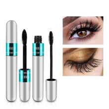 (1pc) 2 In 1 Vibely Mascara 5x Longer Waterproof Cosmetics For Natural Lengthening And Thickening No Clumping 4d Silk Fiber Mascara Tw