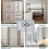 10pcs Cabinet Hinge Repair Plate Kit with Holes Flat Fixing Brackets Tw 4