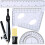 Compass for Geometry Math Kit - Metal Drawing Tools Set with Storage Box for Students - Precision Geometry Tools 4