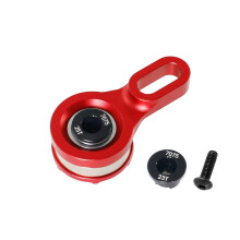 Aluminum Alloy Unloading Servo Horn 23T 25T for LOSI 1/4 Promoto-MX RC Electric Motorcycle Red Upgraded Parts