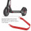 G30 Support d'aile arrière Rouge 2.0oz Aluminium/Fer 13