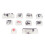 Custom Keycap Sublimation Process Clear Pattern for Mechanical Keyboard DIY Kit 14