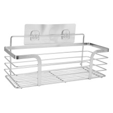 Mensola per shampoo da muro, M, 30x12x12,5 cm, metallo