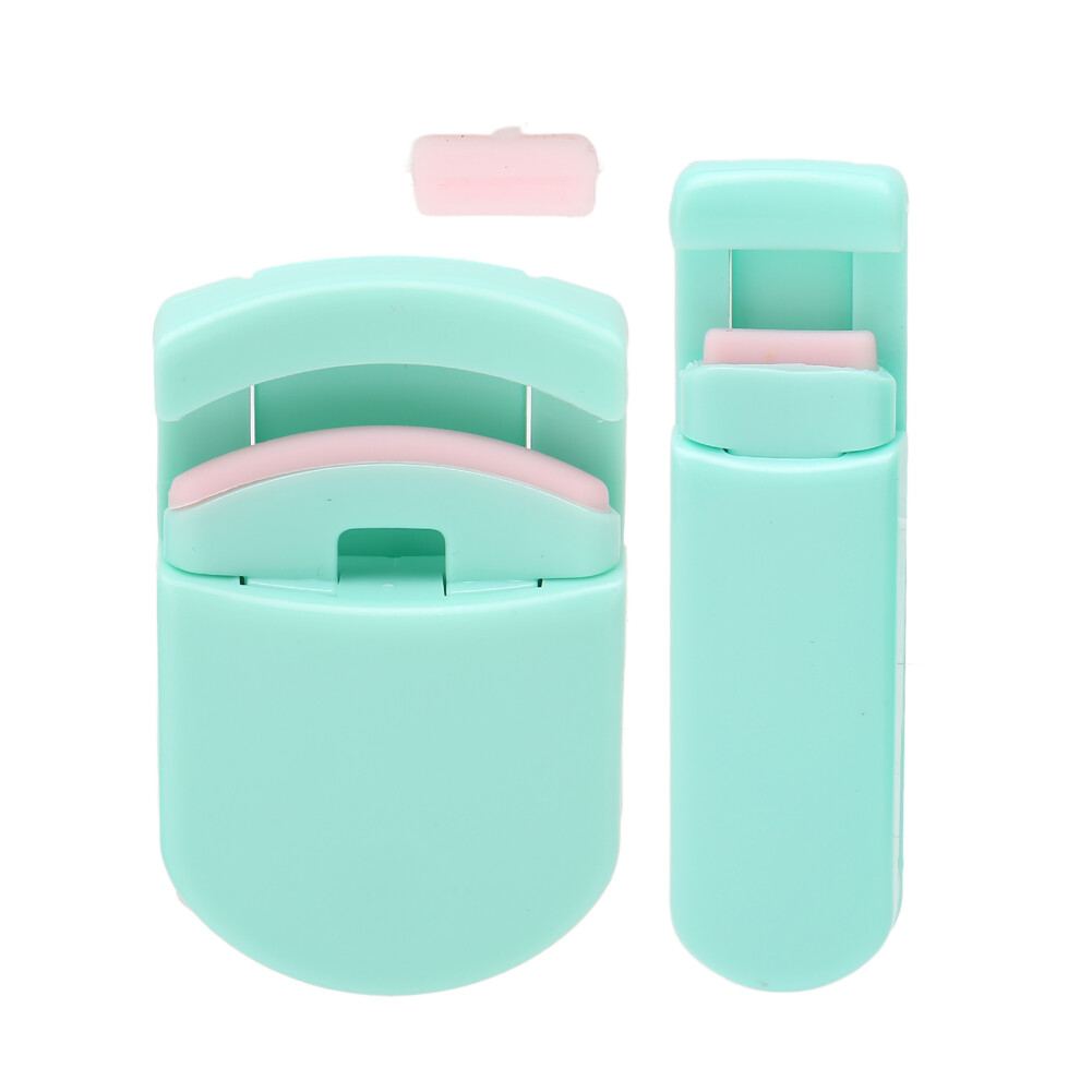 Green 2Pcs Wide Angle Partial Eyelash Curler Cute