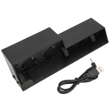 Enfriador USB externo para PlayStation 4 5 ventiladores turbo control de temperatura para PS4