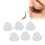 100PCS Eyelash Extension Glue Rings Disposable 11