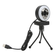 Caméra Web USB 2.0 1080p HD Autofocus pour PC de bureau et PC portable visioconférence
