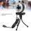 Caméra Web USB 2.0 1080p HD Autofocus pour PC de bureau et PC portable visioconférence 6