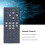 DV3100 ABS télécommande – DV100/DV3100RC, 140 mAh CR2025 5