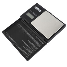 Bilancia tascabile digitale da 200 g, piatto da 75x65 mm, Blu