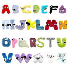 (I) Alphabet Lore Plush Stuffed Soft Toy Tw
