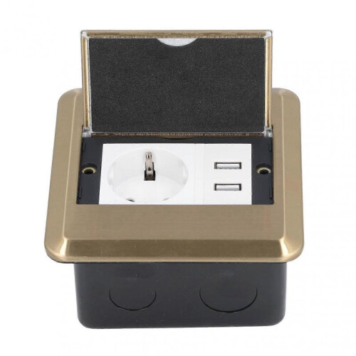 Table Connection Box Conference Room Countertop Desktop Socket Outlet ...