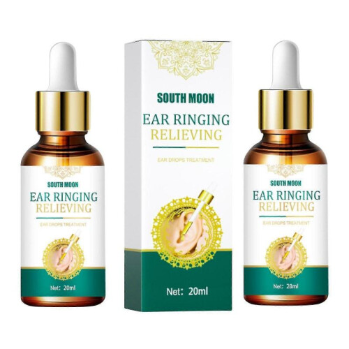 (2pcs)Tinnitus Treatment Tinnitus Ear Drops 20ml Tw
