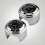 (black dial clock temp, Silver) Universal Motorcycle Handlebar Clock Bicycle Thermometer Waterproof Replacement for Motorcycles Bicy Tw 2