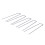 50PCS Landscape Pins U Shaped Turf Pin Ground 7