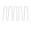50PCS Landscape Pins U Shaped Turf Pin Ground 9