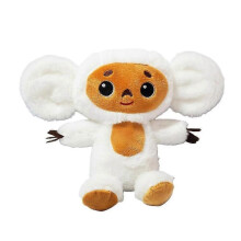 (White 7.9in) 2023 Russia Movie Cheburashka Monkey Plush Toy Kawaii Baby Kids Sleep Appease Doll Toys For Children Gift Tw
