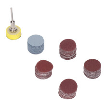 Disques abrasifs en alumine 100 pièces pour acier inoxydable et métal kit de disques à changement rapide