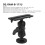 Supporto di montaggio per ecoscandaglio Garmin ECHOMAP Plus 72cv 77cv, versatile 9