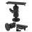 Supporto di montaggio per ecoscandaglio Garmin ECHOMAP Plus 72cv 77cv, versatile 3
