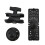 Supporto di montaggio per ecoscandaglio Garmin ECHOMAP Plus 72cv 77cv, versatile 6