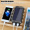 20000mAh Batteria esterna solare 140*75*20mm BlackCompass 8