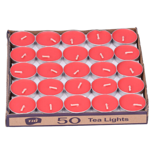 50Pcs Round Candles Smokeless Scented Candles 2