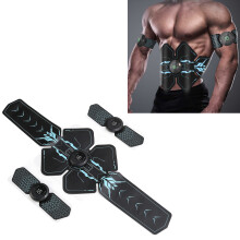 EMS Wireless Muskelstimulator Unisex Bauchtrainer für Bauch, Rücken, Oberschenkel, Waden, Arme und Unterarme