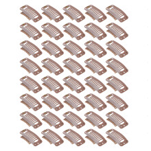 40pcs Hair Wig Clips Stainless Steel 9 Teeth
