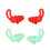 2 Pair Ear Plugs Waterproof Noise Reduction Shark 5