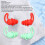 2 Pair Ear Plugs Waterproof Noise Reduction Shark 15