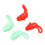 2 Pair Ear Plugs Waterproof Noise Reduction Shark 9