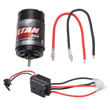 550 Bürstenmotor mit 320A Zwei-Wege-Bürstenwasserdichter ESC-Satz für RC-Geländewagen 35T