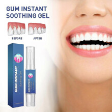 (1pcs - 4ml)Gum Therapy Gel, Gum Instant Soothing Gel, Teeth Whitening Essence Pen, Fast & Effective Removal Tooth Stain For Sensitive Teeth Tw