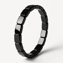 2pcs Hemys Hematite Bracelet Men,Hematite Bracelets For Men