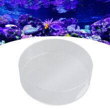 Acrylic Magnifying Fish Tank Cylinder for Coral & Fish Photography Clear 100mm