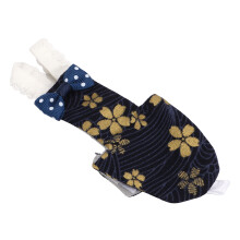 Adjustable Bird Nappy with Golden Flower Design Fits Finches & Macaws 2x3.5in