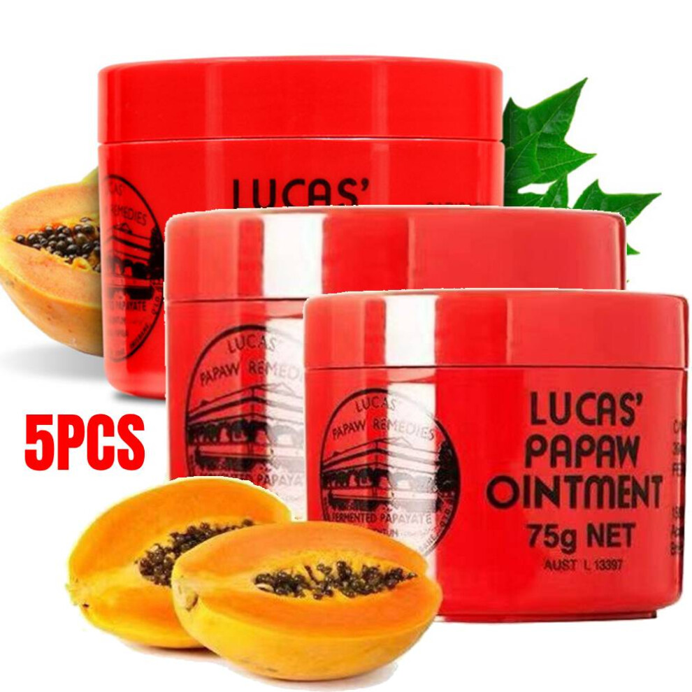 (5PCS) Lucas Papaw Ointment Paw Paw Cream Red