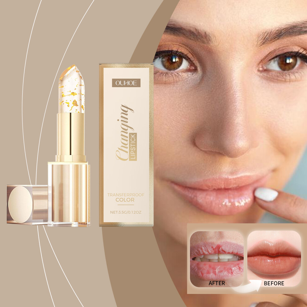 2X Transferproof Color Changing Lipstick, Warm Change Glossy Lip Gloss-image-OPC-PJQFX7N-NEW