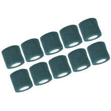 10 pezzi di benda auto-adesiva 5cmx450cm verde scuro