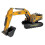 (excavator) Engineering Excavator Children's Toy Trolley Grab Tw 1