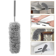 Extendable Cobweb Brush Washable Feather Duster Long Magic Telescopic Handle TW