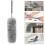 Extendable Cobweb Brush Washable Feather Duster Long Magic Telescopic Handle TW 1