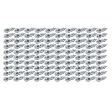 100 Stück Schneekettenspikes, rutschfest, fallende Radreifen-Knöpfe für Auto, Schneemobil, Motorrad, Fahrrad, Scooter
