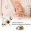 Boutons en perles 20 pièces forme fleur vintage 12