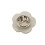 Boutons en perles 20 pièces forme fleur vintage 3