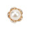 Boutons en perles 20 pièces forme fleur vintage 10